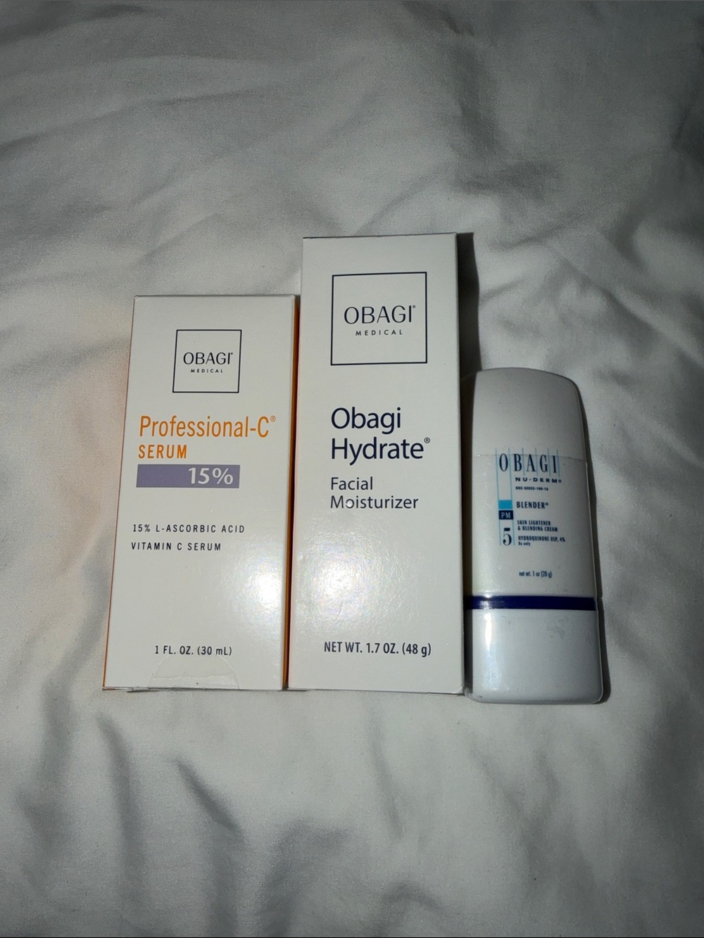 Obagi Professional-C Serum 15% & Obagi Hydrate Facial Moisturizer - Obagi blende